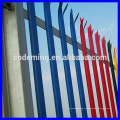 Hermoso Color Palisade cerca de acero para decoraciones de edificios